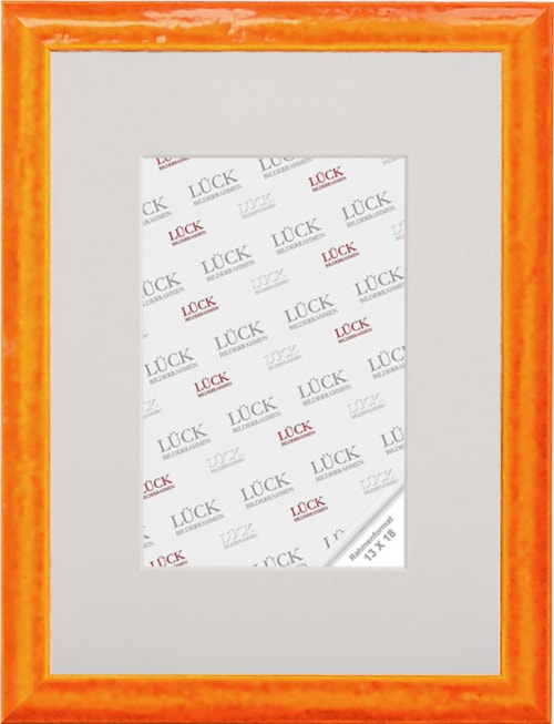 Holzrahmen L054, orange  (Galerierahmen)